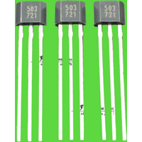 100PCS/ 503 linear Hall sensor AH3503 magnetic UGN3503 element 3503 switch instead of SS49E