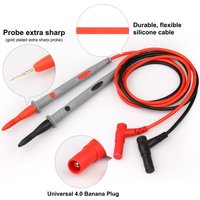 2PCS Multimeter Leads 1000V 20A Multimeter Test Leads Banana Plugs for Digital Multimeters