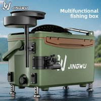 Multi-functional Fishing Box, Complete Set of Free Installation, Multi Capacity, Can Be Seated, Fishing Tackle Boxes