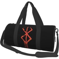 Berserk Print Travel Duffel Bags Unisex Foldable Waterproof Carry on Luggage Bag Lightweight Yoga Gym Sports Bag