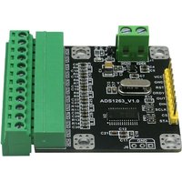 ADS1263 10-Channel 32/24-Bit ADC Module, 38kSPS Precision Low-Speed Data Acquisition Converter Module