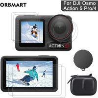 Dla DJI Osmo Action 5 Pro 4 3 Osłona ekranu ze szkła hartowanego Osłona obiektywu Pokrowiec na akcesoria DJI Action 4 5Pro
