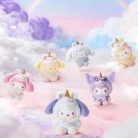 100%Genuine MINISO Blind Box Sanrio Dreamy Unicorn Series Plush Stuffed Characters Figure Collectible Ornament Surprise Gift