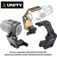 Premium Tactical Unity Fast Mount FTC 3X 6x Magnifier With QD Lever 2.26" 2.91" Optical Height G23 G30 G33 G43 G45 Scope Mounts