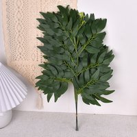 3Pcs Realistic Artificial Leaf Branches Eucalyptus Willow Olive Foliage DIY Bouquet Decor Wedding Party Home