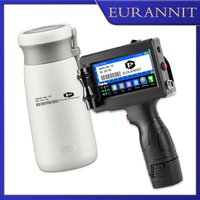 EURANNIT E15 12.7/25.4mm Label Printer Handheld Inkjet Printer QR Bar Batch Code Date Number Logo Expiry Date Coding Machine