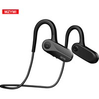 MZYMI Bluetooth Headphones Bone Conduction Waterproof Securely Sport Wireless Headset Lightweight Earphones Mini Earbuds