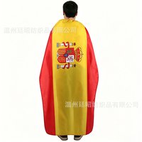 90x150cm Spain shawl flag Polyester Espana Shoulder FLAG Indoor Outdoor Super Poly football 3x5 Feet Spain Flags