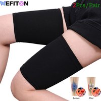 1Pair Sport Compression Upper Leg Sleeve for Women Men - Thigh & Hamstring Compression for Improved Blood Circulation & Recovery