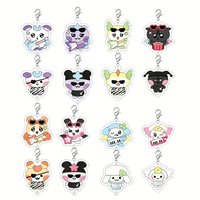 KPOP Idol ANITEEZ IN COLOR Merch Keychain for Women Men Album Kawaii Fashion Acrylic Key Ring Gifts Car Bag Charm Accessories