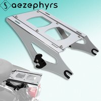 Thicker Tour Pack Mount Bracket Detachable Two-up Luggage Rack For Harley Touring CVO Electra Street Glide Road King 2014-2025