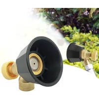 Agricultural Atomization Adjustable Nozzle Garden Plastic Alloy Cyclone Nozzle High Pressure Prayer Nozzle Irrigation Tools