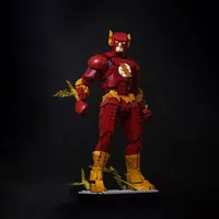 1360 Teile MOC Superhelden The Flash Actionfigur Modellbausatz DIY Lernspielzeug Weihnachtsgeschenke