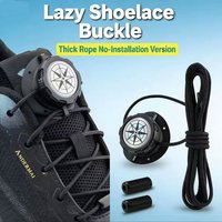 1 Pair No Tie Sports Shoe Laces with Swivel Buckle, Lazy Casual Shoelaces, Universal Lace Accessories for Men Women Sneakers