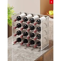 High-End Wine Bottle Holder Display Stand Home Use Desktop Wine Counter Surface Red Wine Rack New Model Wine Decoration Piece