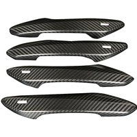 Car Exterior Door Handle Cover Trim Kit Fit for Lexus RX350 RX450h RX200t RX350hL RX450hL NX200t NX300 NX300h Carbon Fiber Style
