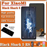 6.67"AMOLED New For Xiaomi Black Shark 5 SHARK PAR-A0 LCD Display Touch Screen Digitizer Frame For BlackShark 5 RS 5RS lcd