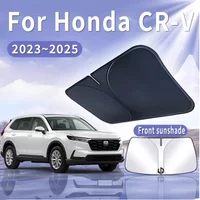 For Honda CR-V 2023 2024 2025 Foldable Car Sun Visor Front Windshield Sunshade Heat Insulation Summer Cooling Auto Accessories