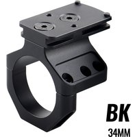 Hunting Mount accessories 34mm Rifle Scope 6063 Aluminum Mount Hunting Red Dot Sight Base BK DE HK24-0272B