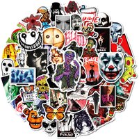 50PCS Classic Horror Movies Graffiti Stickers for Bicycle Hand Account Pencil Case Decals BulingBulingStickers Store