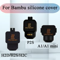 Silicone Socks For Bambu Lab H2D/P2S/A1/A1 mini 3D Printer Hotend Extruder Protective Cover Heater Block Silicone Sleeve Cover