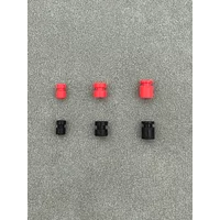 60/300pcs Anti Vibration Rubber Shock Absorber Damping Damper Ball M2x6.6/M3x6.6/M3x8 For F4 F7 Flight Controller FPV RC Drone