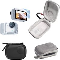 Mini Storage Bag for Insta360 GO Ultra Tempered Glass Film Half Open Quick Release Carrying Bag Protective Case for GO Ultra