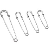5/10pcs 60/70/75/100mm Large Safety Pins Brooch Base Hook for For DIY Lock Jewelry Craft Making Accessories Supplies