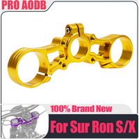 AliExpress LFMT For Surron Motocross CNC Aluminum Upper Triple Clamp Modified Parts Light Bee X S Motorized Bike Pit Bike Uplink Board Enduro