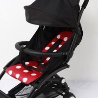 Baby Trolley Pushchair Armrest Handle Detachable Safe Armrest Baby Trolley Accessories Suitable for Bumper Bar Replacement