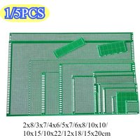 1/5Pcs Single Sided PCB 15x20 12x18 10x15 2x8 4x6 5x7 6x8cm Universal PCB Prototype Circuit Board for DIY Soldering Project