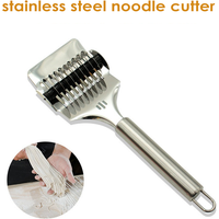 Noodle Cutter,Pasta Roller Tool for Homemade Noodles,Stainless Steel Noodle Maker for Kitchen Cooking Tools