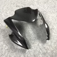 ER6N Headlight Cover Upper Front Nose Fairing Cowl Panels Motorcycle Part For Kawasaki ER 6N ER-6N 2012 2013 14 2015 2016 Carbon