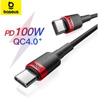 Baseus USB C to USB Type C Cable for MacBook Pro Quick Charge 3.0 100W PD Fast Charging for Samsung Xiaomi mi Charge Cable