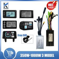 Electric Bicycle 36V/48V 3 Model Sinewave Controller 17A 26A 30A S866 S900 GD01 UKC1 Display SM/WP Plug For Ebike Accessories