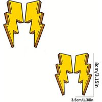 AliExpress anlyxi 1pcs Lightning Stickers Bicycle Frame Sticker Personalized Sticker for Mountain Bike and Motorcycle Helmets Bicycle Stickers