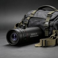 2000X25 HD Bird Watching Monocular Telescope 80000M Long Range Pocket Handheld for Hiking Camping Travel Hunting