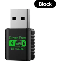 New AX900 USB WiFi 6 Bluetooth 5.4 Adapter 2in1 Dongle Dual Band 2.4G&5GHz USB Network Wireless Wlan Receiver For Win 10/11
