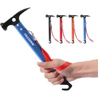 Outdoor Survival Tool Camping Multifunctional Hammer Pocket Multi Tools Aluminum Alloy Hook Life-saving Hammer New