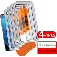 4/3/2/1pcs For Realme GT Neo 2 Glass Realme GT Neo 2 3 3T Tempered Glass Full Dust Free Phone Screen Protector Realme GT 2 Pro 5