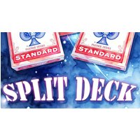 Split Deck Card Magic Tricks Magic Props Accessories Gimmicks Close Up Magia Professional Magician Easy To Do Comedy