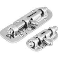 Marine Grade 316 Stainless Steel Slide Barrel Bolt 60/110mm Rustproof Door Latch Lock for Boat Yacht RV Home Hardware