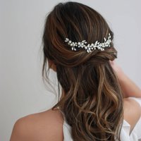 2026 Head Wear Rhinestone Handmade Hair Ornament Tiara Jewelry Crystal Headband Hair Pins Bridal Hairpin Pearl Hair Accessories