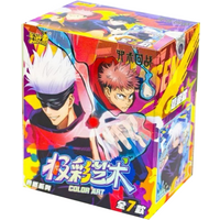 KAYOU Jujutsu Kaisen Illustration Board Gojo Satoru Itadori Blind Box Collection Cards Yuji Anime Merchandise Gift Box