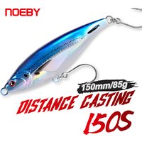 Noeby Sinking Stickbait Fishing Lure 115mm 43g 150mm 85g Long Cast Pencil Lure Artificial Hard Bait for Saltwater Fishing Lures