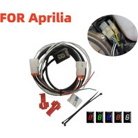 Ganganzeige für Aprilia Caponord 1000 RS 125 RSV Mille Tuono SL 1000 Falco Motorradzubehör 1-6 Level Speed Display