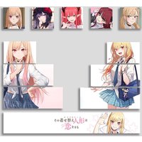 MAIMOOO Kitagawa Marin Keycaps 12PCS Cherry PBT Thermal Sublimation Personalized Anime Girl Keycap for DIY Mechanical Keyboard