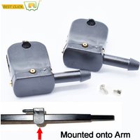 2Pcs/set Universal Washer Nozzle Spray Jet For Mercedes-Benz Vito W638 Sprinter I II Mounted onto Wiper Arm Sprayer 1995 - 2006