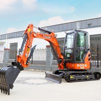 Multifunctional 2 Ton Mini Excavator Farm Excavators New Crawler Digger Mini excavator 3.5 ton Customized