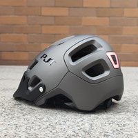 PJT New Helmet Cycling MTB Men Women Bicycle Helmet With Rechargeable LED Light Helmets Ultralight Mountain Road Bike Helmet
